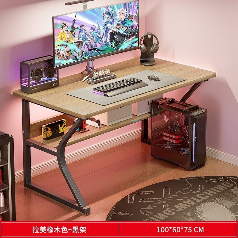 Computer desk desktop home electronic competition table chair bedroom simple table workbench desk student study table office desk