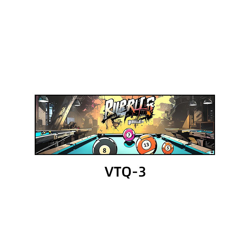 Billiard room decorative painting industrial style bar KTV box hanging painting entertainment club pool hall graffiti billiards mural