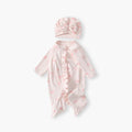 Newborn baby clothes spring outfit full month baby girl romper warm spring autumn newborn inner layer crawling suit long sleeve