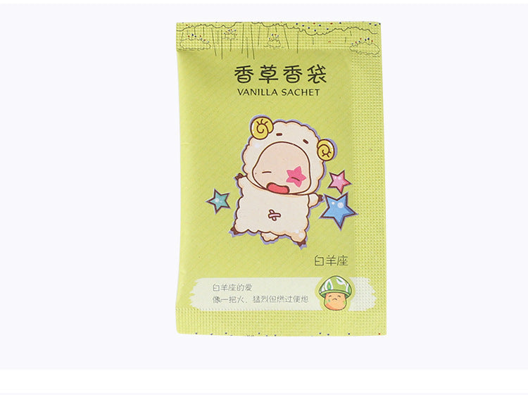 Wardrobe sachet lavender scented tablets to remove odor wardrobe shoe box sachet 12 constellations small aromatherapy bag small gift wholesale