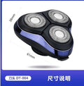 Electric shaver replacement heads - dual ring floating head - compatible with multiple brands - wholesale & portable