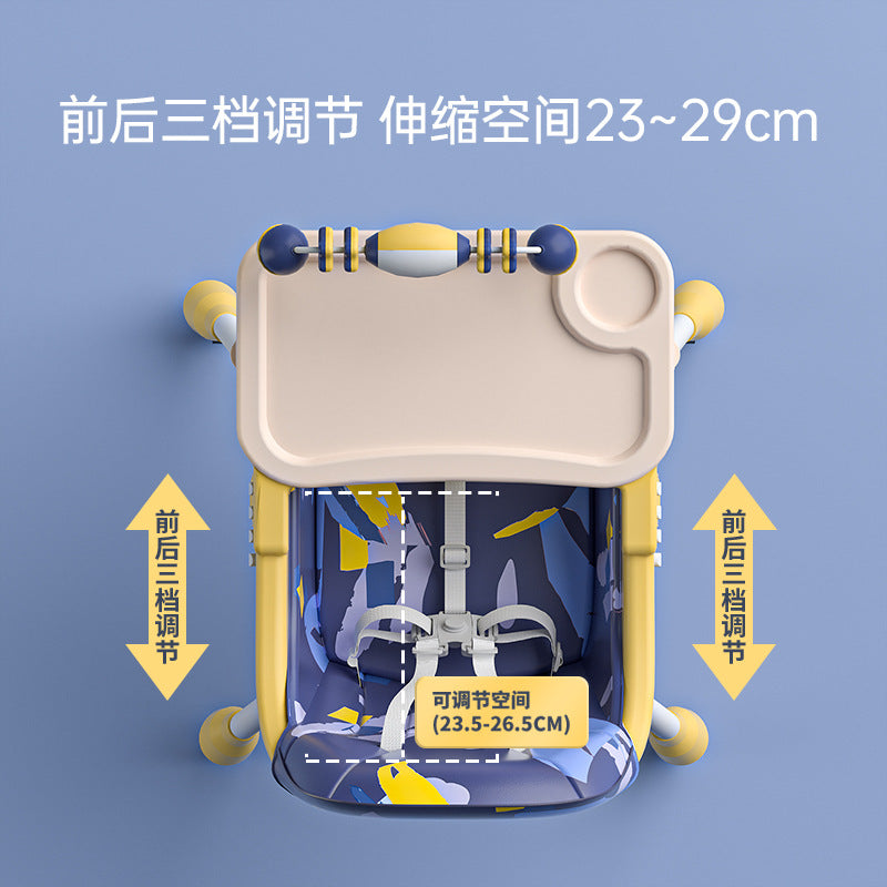 Baby Children Height and Thicker Multifunctional Adjustable Children's Home Mobile Dining Chair Plastic Foldable Customizable