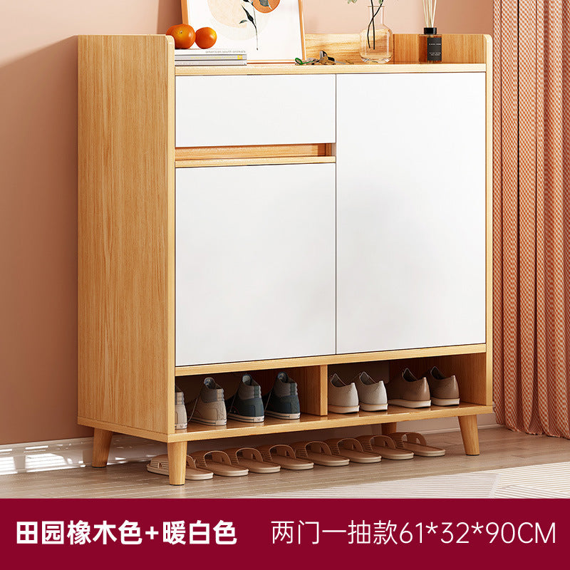 Shoe cabinet Home entrance Simple modern entry Living room Simple small apartment Large capacity Economic storage Shoe rack