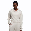 Loose hooded sports sweatshirt women's knittingeasiest for matchspring & falltopsshortwork clothingcasualpulloverd25162