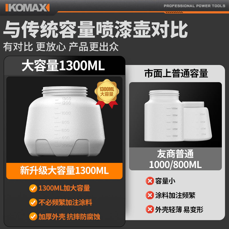 New arrival electric paint spray gun for home small lithium electric paint spray portable high atomization spray bottle latex paint handy gadget spray machine