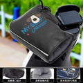 Handlebar covers winter warm fleece-lined electric vehicle cotton-padded motorcycle waterproof gloves thickened windproof cold-resistant pu cycling gloves