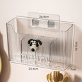 Garbage bag storage handy gadget large capacity kitchen cabinet door wall-mounted garbage bag storage rack plastic bag extraction box