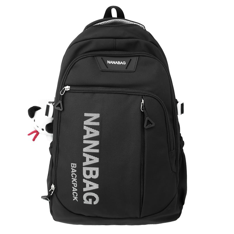 New Oxford cloth backpack Fashion Oxford backpack Korean version casual backpack Middle school bag Backpack