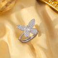 Tz8275 silver ring