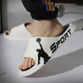 2022 new men's fashion slippers - summer outdoor anti-slip sports slides, couple's anti-odor home bathroom sandals for women