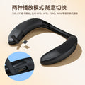 New arrival halter style wireless bluetooth speaker fabric portable small speaker wearable stereo sound heavy bass