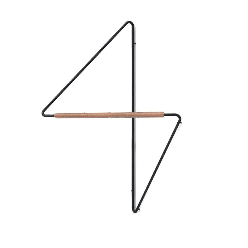 Wall-mounted clothes rack - space-saving corner coat rack for bedroom & home - trendy & practical