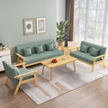 Office sofa, office sofa and coffee table set, small apartment rental living room modern minimalist office sofa