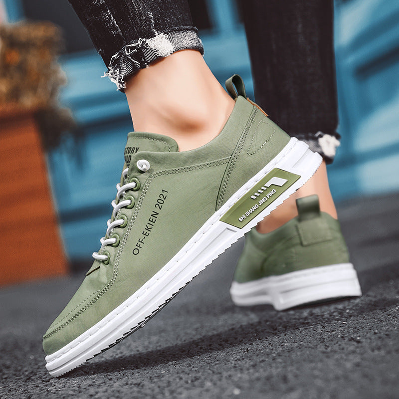 Canvas shoes men's shoes spring breathable ice silk deodorizing filter cloth shoes new arrivaltrendyeasiest for matchmen slip-on low-top shoes