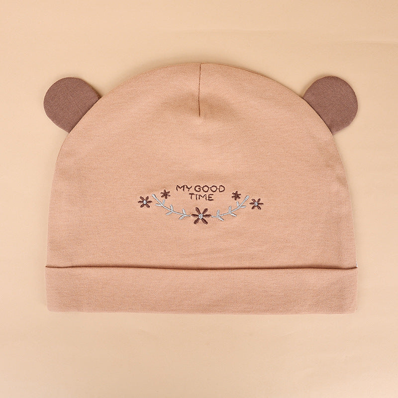Postpartum hat - cute spring/summer 95% cotton maternity cap, pregnancy headband, headscarf, windproof, autumn/winter trendy style for new mothers