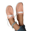Plus size women's summer canvas casual shoes - round toe, leopard print, slip-on style - trending