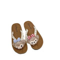 Cartoon cute outerwear flip flops women's summer internet celebrity ins best selling soft beach non-slip women's flip flops
