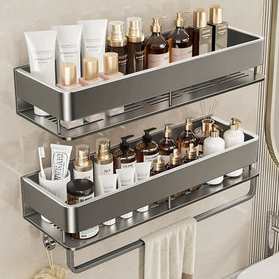 Bathroom bathroom storage rack heightened no punching wall hanging bathroom toilet wash basin classy storage rack
