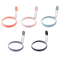 new arrival: round silicone egg ring - perfect for scrambled eggs, pancakes, and diy egg creations