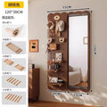 Bear hole board full-length mirror hidden push-pull full-length mirror for home can be closed invisible wall-mounted fitting mirror no