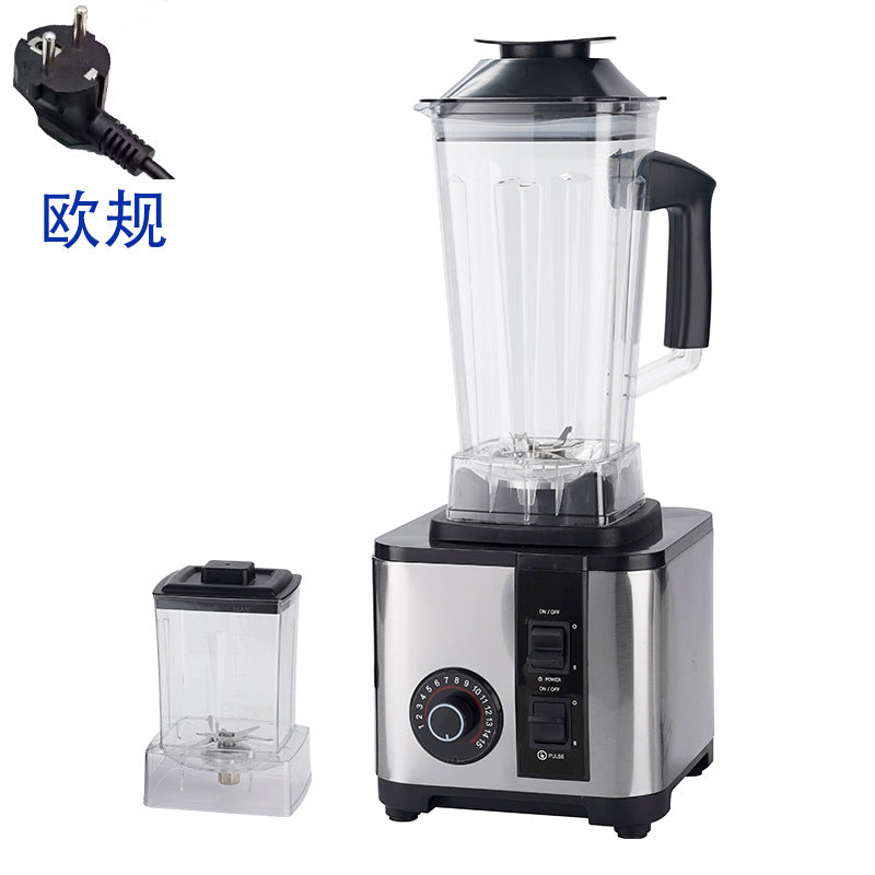 Stainless steel blender - multifunctional, large capacity, home use: food processor, juicer, soy milk maker, grinder, mixer, smoothie maker