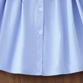 autumgirlk-stylepreppy skirttwo-piece setheartembroiderknitting vest shirt lapeldress