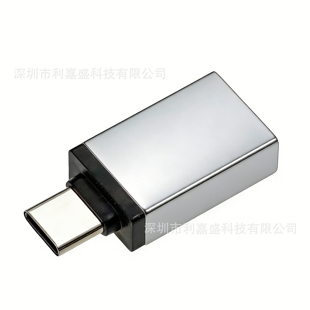 Type-c mobile phone adapter otg converter, compatible with apple 15, usb flash drive reader, usb 3.0, fast charging 120w