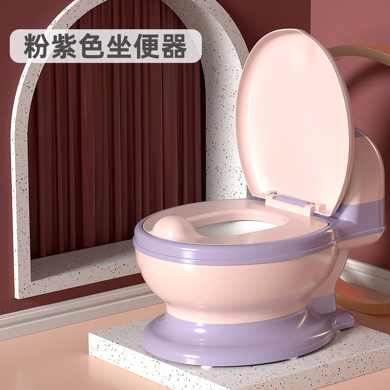 Kidsartificial toilet, baby toilet, boy girl large for home toilet, urinal