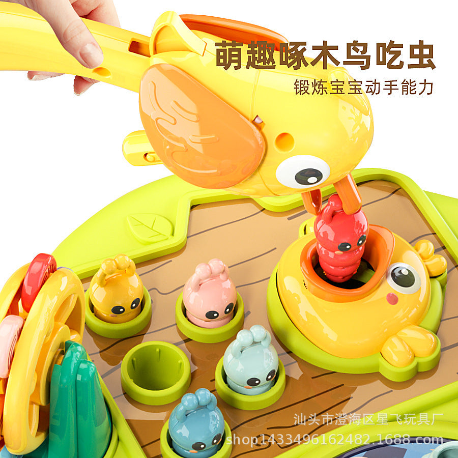 New multi-functional game table farm paradise, children's early education enlightenment parent-child interaction baby educational toys