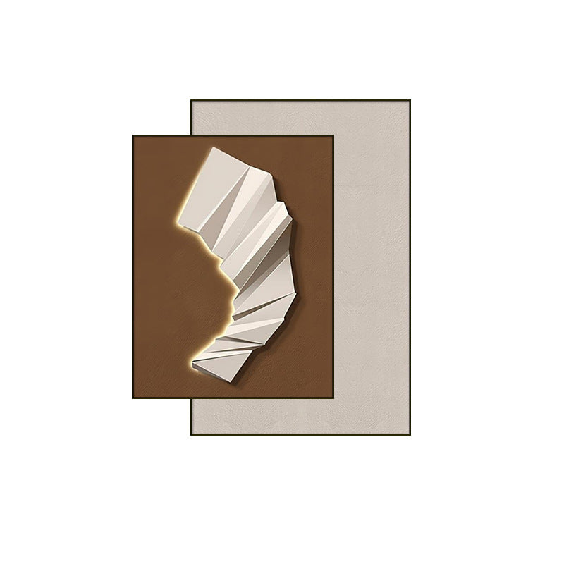 Light luxury modern room bedroom decorative painting abstract art superimposed master bedroom bedside painting creative 2025 new