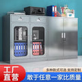 Stainless steel low cabinet office file cabinet document storage cabinet tool organizer cabinet cupboard drawer with lock filing cabinet