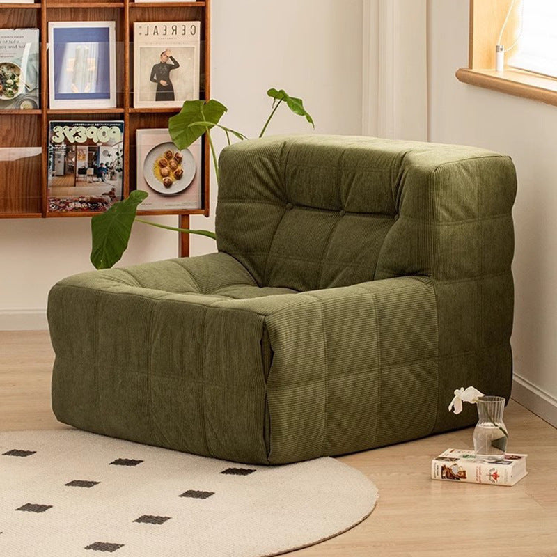 Export compression sofa casual velvet sofa chair sofa chair bedroom balcony tatami single sofa
