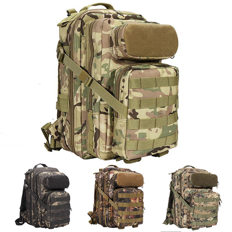 New outdoor tactical 3P backpack wild cycling sports backpack military fans large capacity multi-functional waterproof backpack