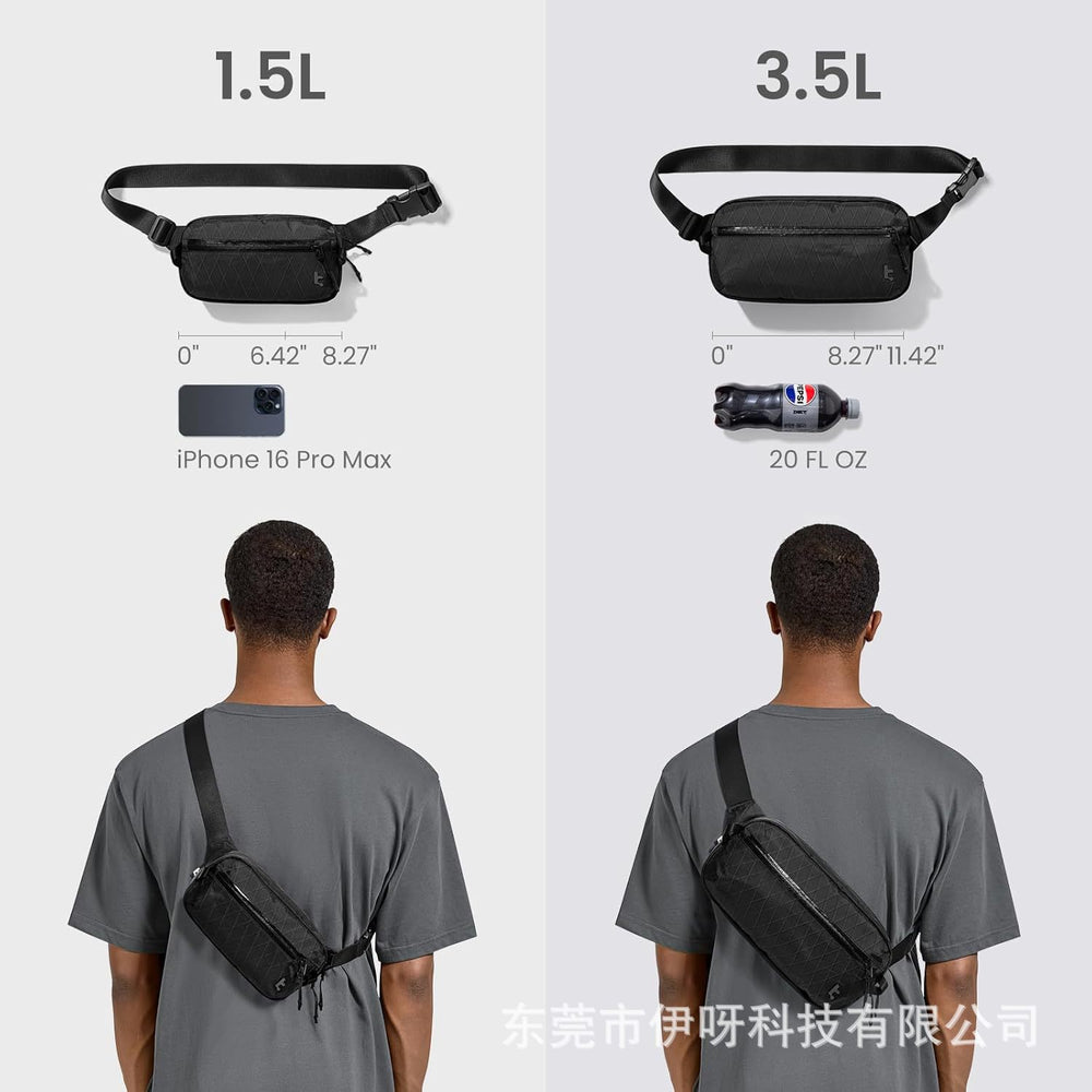 hot-selling chest bag work clothing portable shoulder bag rfid anti-theft mobile phone bag multi-functional shoulder crossbody bag