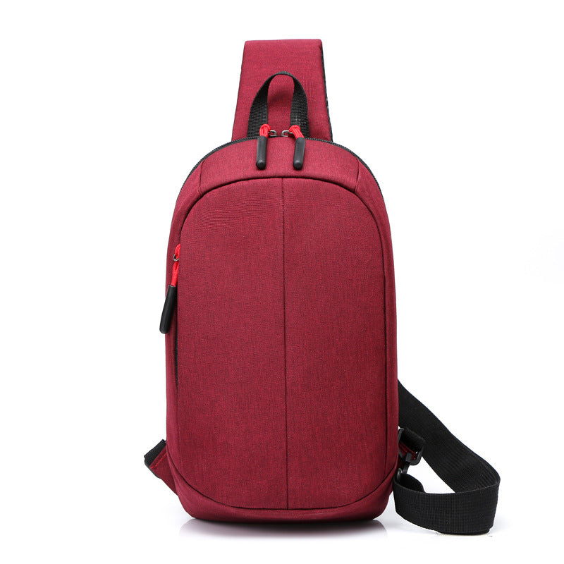 New quality breast bag outdoor riding lightweight messenger bag casual shoulder bag printable logo gift wholesale