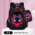 2026 new cross-border cute two-piece backpack set, russian style, unisex, large capacity, lightweight, spine-protecting backpack