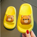 2024new arrival children's shoes summer boys and girls stepping on shit feeling kids slippers summercute rabbit baby outwear space