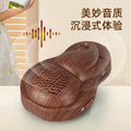 Gourd-shaped new player - small mini rechargeable music player, card slot, portable retro music machine, home use, rechargeable