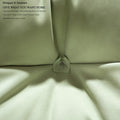 Italian milan cloud single seater sofa swivel chair down leather single chair lazy sofa chair