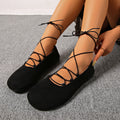low-heeled plus size women's shoes spring and summer new arrival cross strap flatsflats women's flatscasualflats women's wholesale