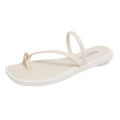 Flatsfrench ring surface sandals toe slippers fairy shoes outweareasiest for matchnew arrival summer vacation beach sandals