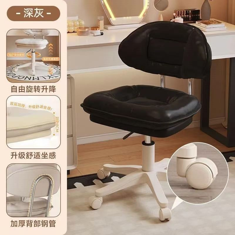 For home dressing makeup chair stool beauty stool pulley swivel chair large work stool hairdressing manicure chair rotate adjustable chair
