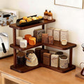 New arrival desktop corner storage rack cup holder tea cup storage rack multi-layer dining table countertop water cup tea set storage rack