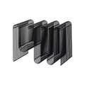 Metal line table newspaper magazine rack accessible luxuryclassy book rack soft sofa table geometric floor stand tea table