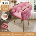 Bubble chair: minimalist, luxe design for home use - makeup vanity, manicure chair, comfortable petal shape