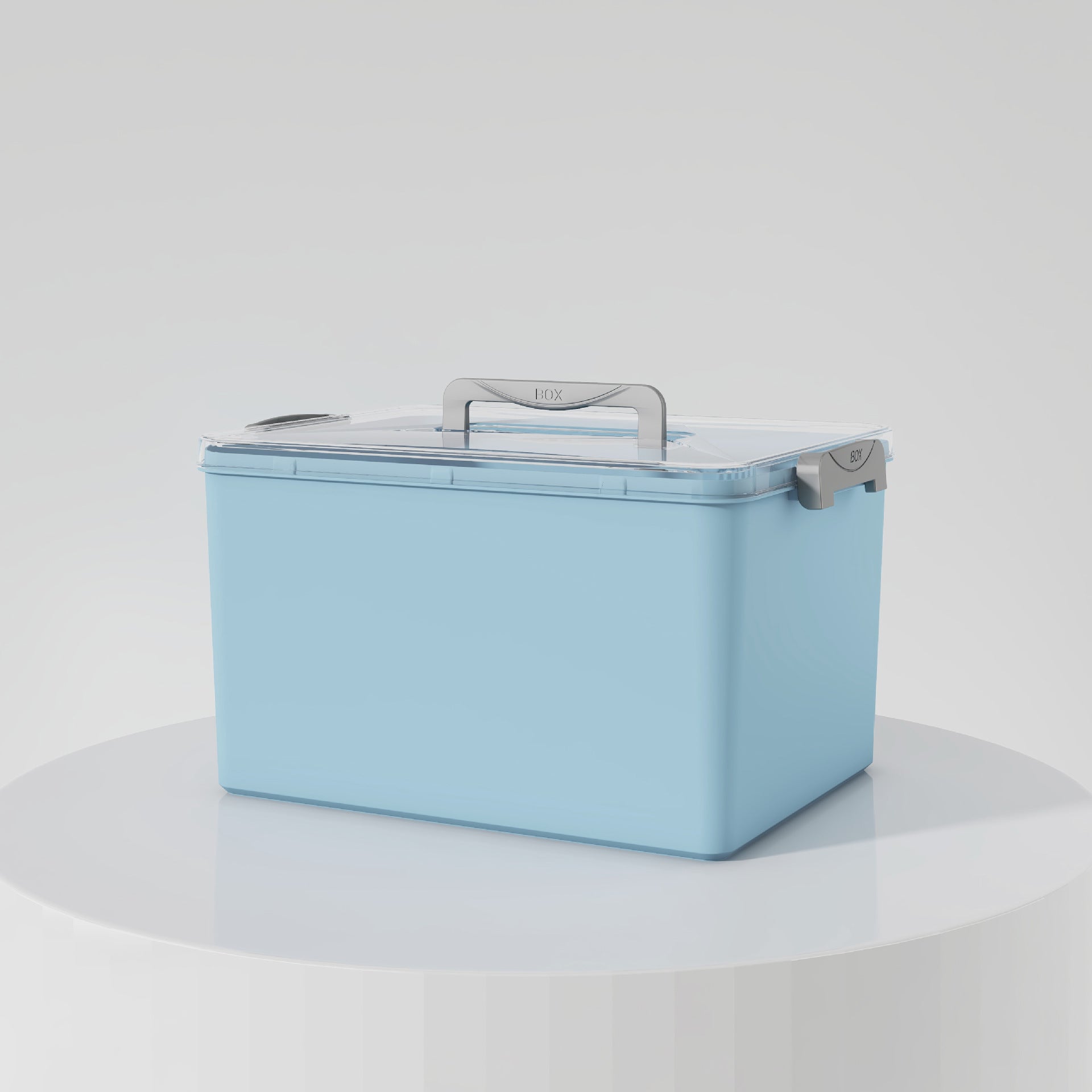 Customizable 43 colors optional storage box household plastic PET finishing box snacks clothes storage box