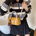 Niche styleretro pillow bag 2025new arrivalfall and winterfashion leopard print handbag classy cartoon shoulder crossbody bag