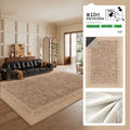 Removable and washable living room carpet, mid-century style, machine washable, double-layer sofa floor mat, high-end bedroom, no-maintenance bedside blanket