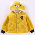 New arrival kidsoutwearkids style thickened windbreaker kids corduroy outwearfall and winter wear boys