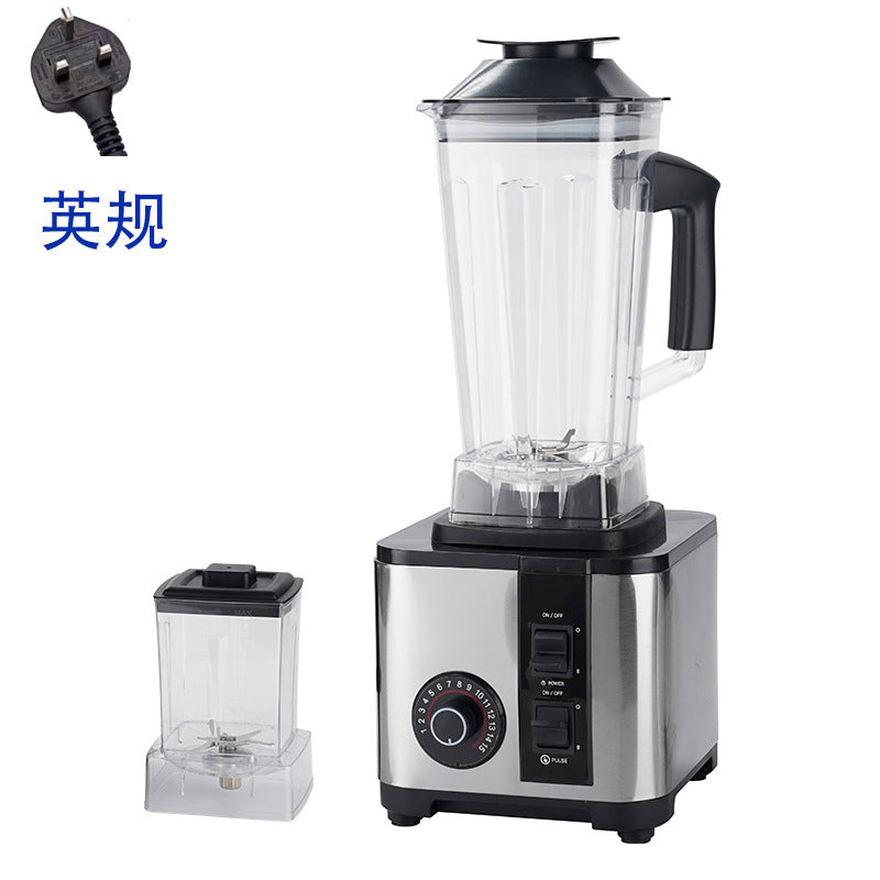Multi-functional blender food processor - home kitchen grinding, baby food, soy milk maker, large capacity fruit and vegetable juicer - cross-border e-commerce